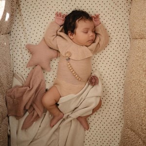 Couverture texturée en coton bio