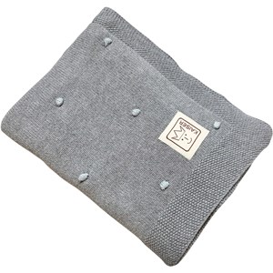 Couverture en tricot et coton bio