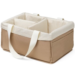 Organisateur de couches rayures marron