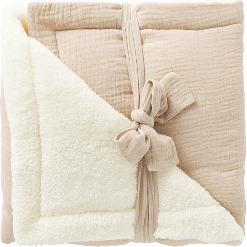 Couverture polaire biscuit