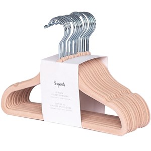 Lot de 15 cintres en velours