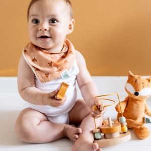 Lot de 3 bavoirs bandanas