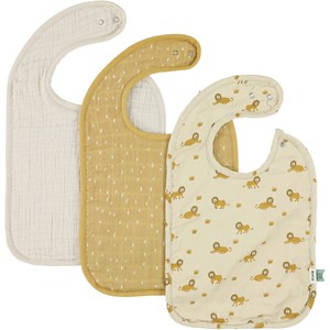 Lot de 3 bavoirs lively lion