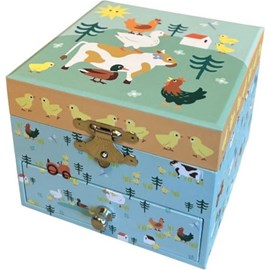 Boîte à bijoux musicale