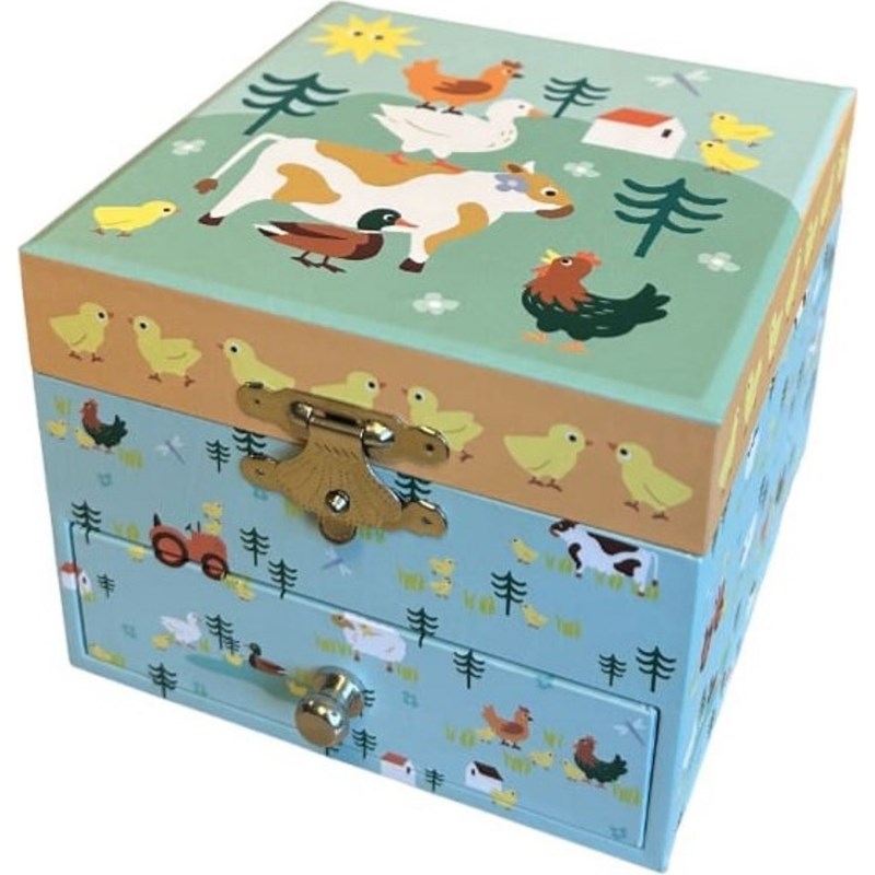 Boîte à bijoux musicale