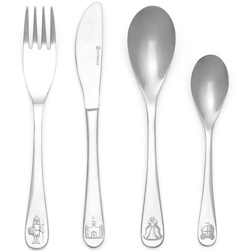 Coffret couverts chevaliers et princesses personnalisable