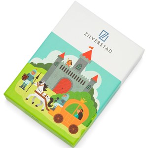 Coffret couverts chevaliers et princesses personnalisable