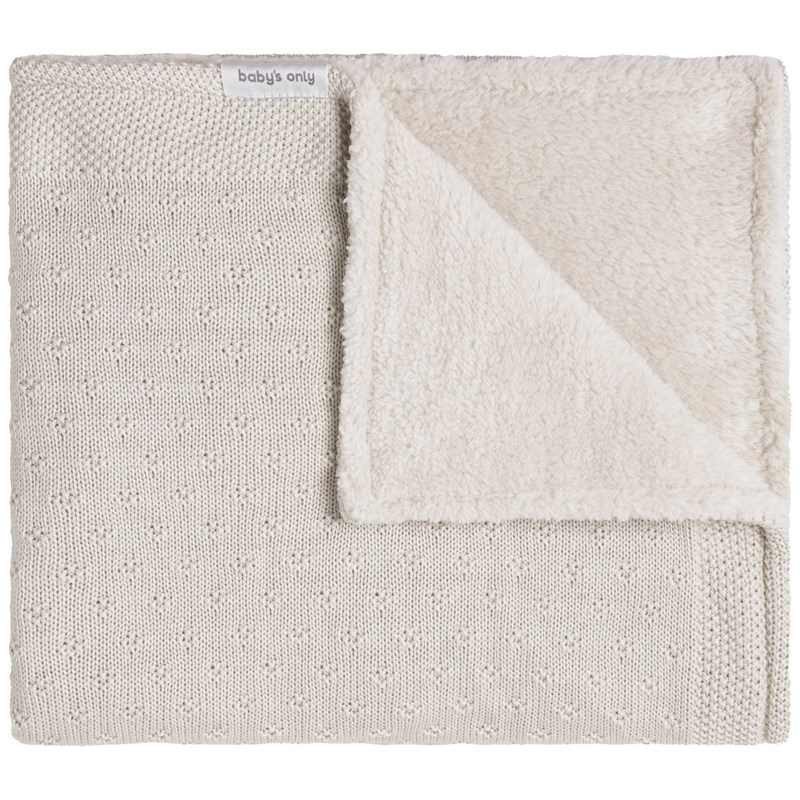 Couverture teddy mood warm linen (70 x 95 cm)