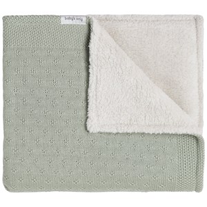 Couverture teddy mood laurel green (70 x 95 cm)
