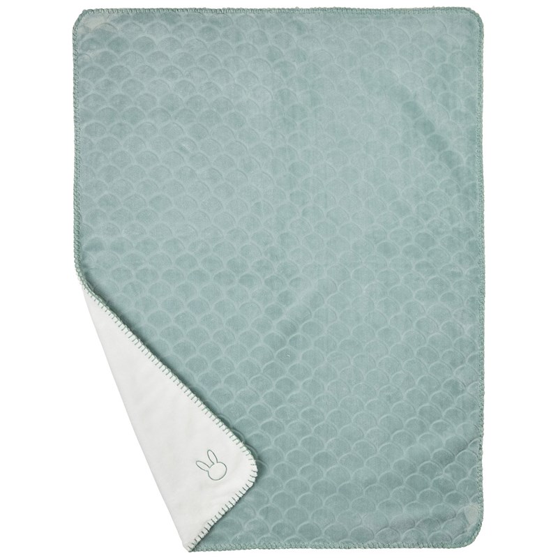 Couverture supersoft vert de gris (75 x 100 cm)
