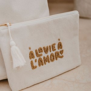 Pochette a la vie à l'amor