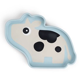 Assiette silicone avec ventouse