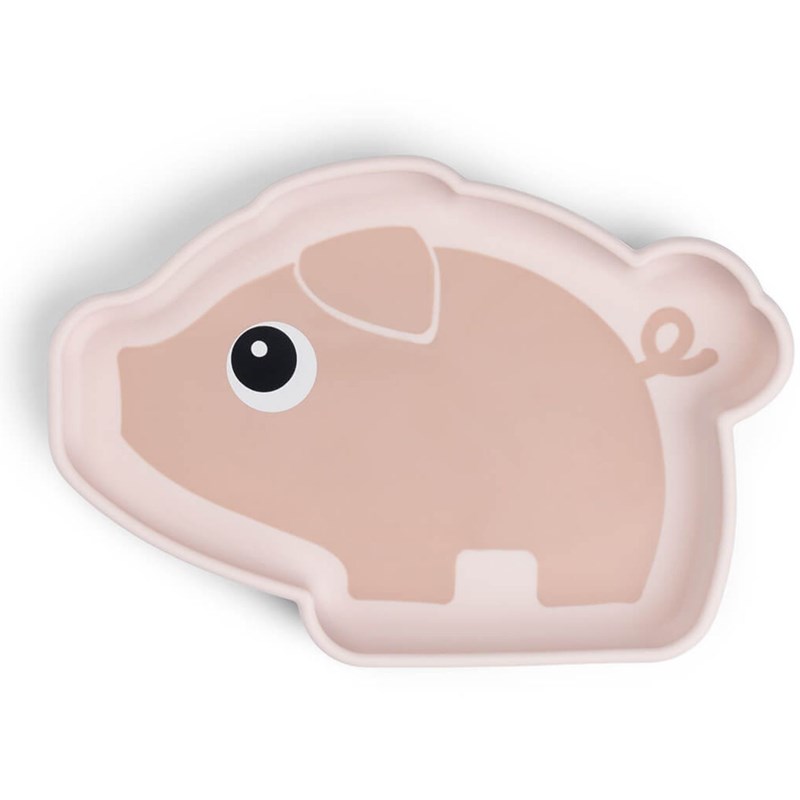 Assiette silicone avec ventouse