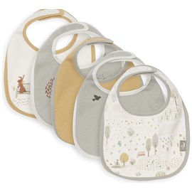 Lot de 5 bavoirs imperméables