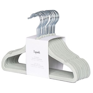 Lot de 15 cintres en velours