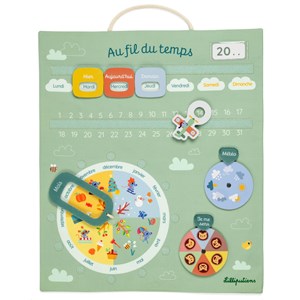 Calendrier ludique au fil du temps