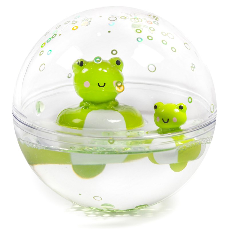 Jouet balle flottante happy bubble vert