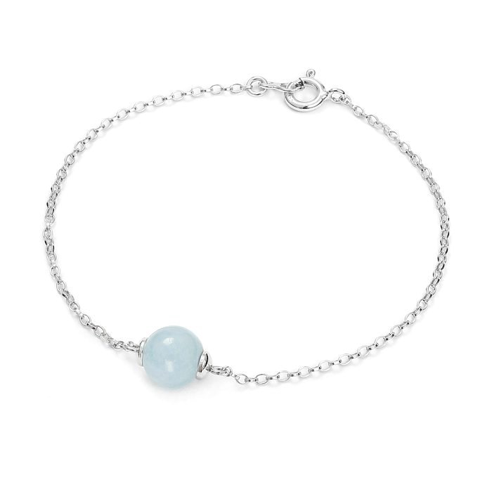 Bracelet argent rhodié