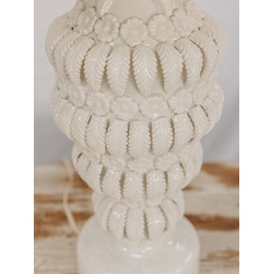 Lampe à poser en faïence italienne n°462