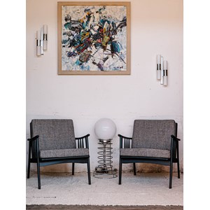 Jakob, le fauteuil en tissu n°654