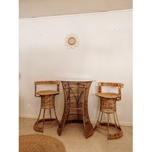 Bar et ses tabourets roger coster n°34