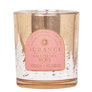 Bougie mèche en bois galette des rois