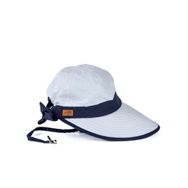 Casquette très large visière certifiée anti-uv upf50+ et anti-chaleur marine