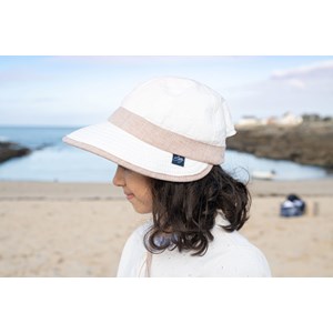 Casquette fille large visière certifiée anti-uv upf50+ et anti-chaleur