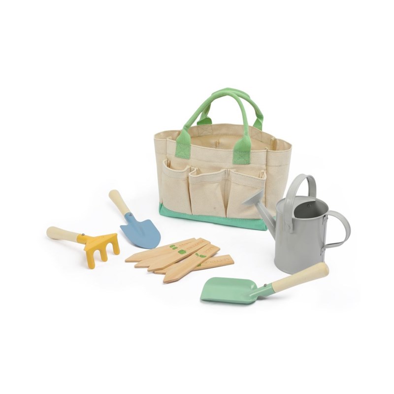 Outils de jardin pour enfant avec sac