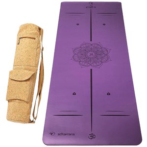 Tapis yoga pro similicuir 5mm +sac liège