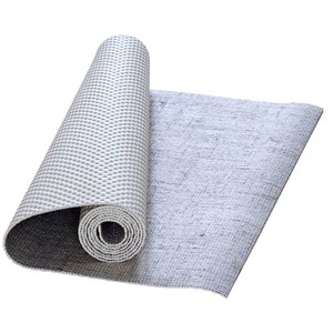 Pack tapis de yoga naturel jute blanc 4mm + sac chanvre