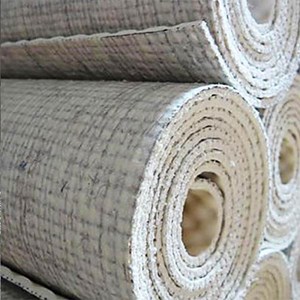 Pack tapis de yoga naturel jute blanc 4mm + sac chanvre