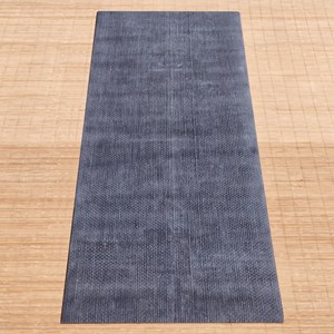 Pack tapis de yoga naturel jute gris 4mm + sac chanvre