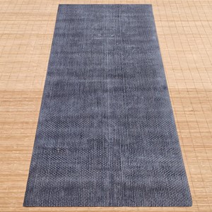 Pack tapis de yoga naturel jute gris 4mm + sac chanvre