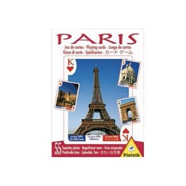 Jeu de 55 cartes - theme paris