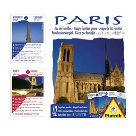 Jeu de 7 familles - theme paris