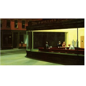 Puzzle - hopper nighthawks 1000 pieces