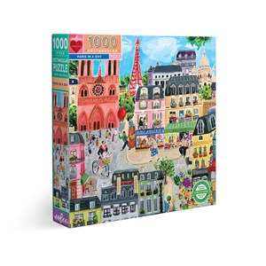 Puzzle - paris in a day - 1000 pieces