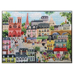 Puzzle - paris in a day - 1000 pieces