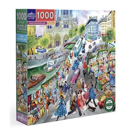 Puzzle - paris bookseller 1000 pieces