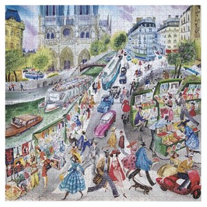 Puzzle - paris bookseller 1000 pieces