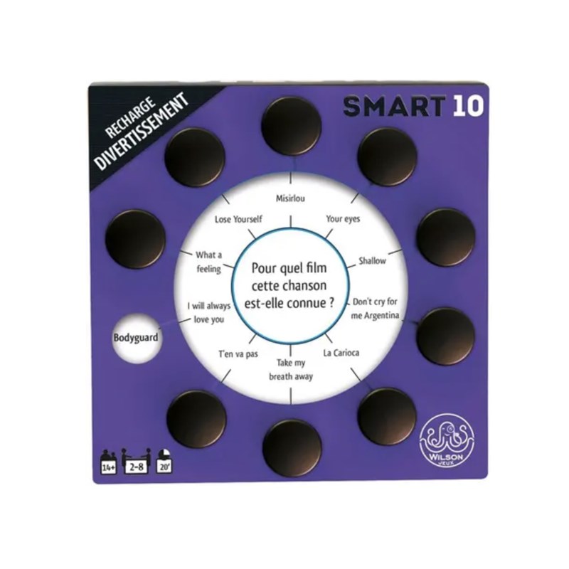 Recharge smart10 - theme divertissement