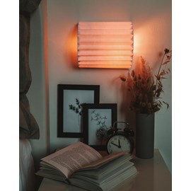 Applique murale horizontal plissé