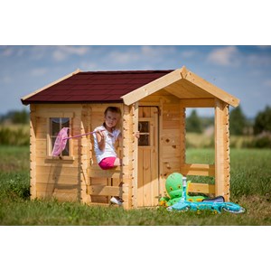 Maison en bois pour enfants - 182x146xh145cm-1.1m2