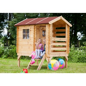 Maison en bois pour enfants - 182x146xh205cm-1.1m2