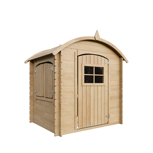 Maison en bois pour enfants avec plancher 112x146xh145cm 1.1m2