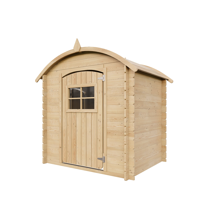 Timbela - Maison en bois pour enfants sans plancher  112x146xh145cm 1.1m2