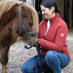 Ivanhoe gilet en laine à fermeture 42