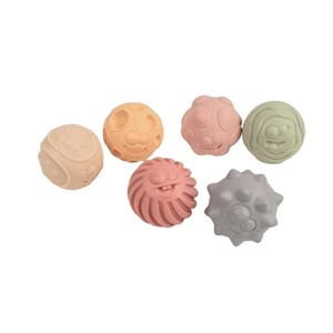 6 balles souples sensorielles