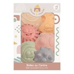 6 balles souples sensorielles